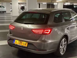Grijs Gebruikt 2014 Seat Leon ST FR-Line Stationwagen | € 4.700