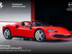 Rood Nieuw 2025 Ferrari 296 Cabriolet | € 401.791