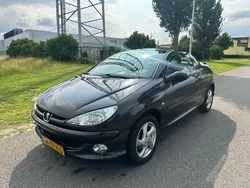 Zwart Gebruikt 2007 Peugeot 206 CC Cabriolet | € 2.250 (Eerlijke prijs)