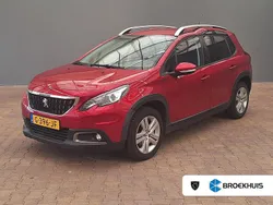 Rood Gebruikt 2019 Peugeot 2008 Signature Sky SUV | € 15.395 (Super prijs)