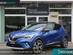 Twotone bleu iron (rqh) & noir étoilé (gne) Gebruikt 2024 Renault Captur Techno SUV | € 27.400 (Duur)