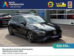 Zwart Gebruikt 2020 Mercedes CLA180 Shooting Brake Business Stationwagen | € 22.950 (Duur)