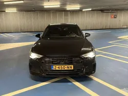 Zwart Gebruikt 2023 Audi A6 S-Line Stationwagen | € 65.000