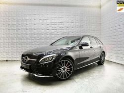 Zwart Gebruikt 2016 Mercedes C350e AMG Stationwagen | € 17.999 (Eerlijke prijs)