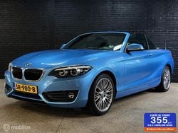 Blauw Gebruikt 2018 BMW 218 Executive Cabriolet | € 21.900 (Super prijs)