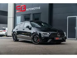 Zwart Gebruikt 2021 Mercedes CLA45 AMG Shooting Brake AMG Stationwagen | € 49.950 (Iets duurder)