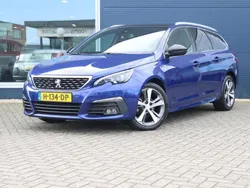 Blauw Gebruikt 2020 Peugeot 308 GT-line Stationwagen | € 16.795 (Duur)