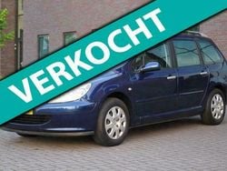 Blauw Gebruikt 2004 Peugeot 307 Stationwagen | € 2.250 (Iets duurder)