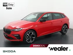 Rood Nieuw 2024 Skoda Scala Monte Carlo Hatchback | € 33.440 (Eerlijke prijs)