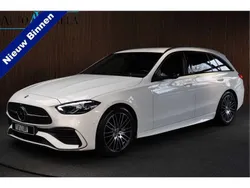 Wit Gebruikt 2024 Mercedes C180 AMG line Stationwagen | € 41.750 (Super prijs)