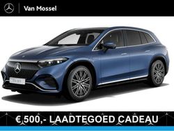 Blauw Nieuw 2025 Mercedes EQS450+ AMG line SUV | € 117.184 (Iets duurder)