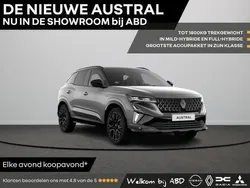 Gris schiste / noir étoilé (grijs mica) Nieuw 2025 Renault Austral Iconic Esprit Alpine SUV | € 50.038 (Duur)