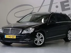 Zwart, metallic lak Gebruikt 2010 Mercedes C180 Avantgarde Stationwagen | € 9.950 (Iets duurder)