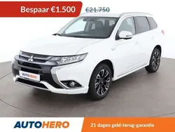 Wit Gebruikt 2018 Mitsubishi Outlander P-HEV Plus SUV | € 20.449 (Super prijs)
