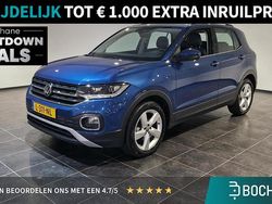 Blauw Gebruikt 2021 VW T-Cross Style SUV | € 21.695 (Eerlijke prijs)