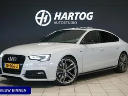 Grijs, metallic lak Gebruikt 2016 Audi A5 Sportback S-line plus Hatchback | € 23.500