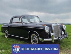 Zwart Gebruikt 1959 Mercedes W180 Coupé | € 28.500