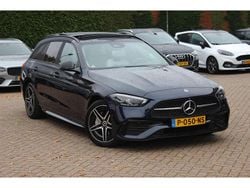 Blauw Gebruikt 2022 Mercedes C300 AMG line Stationwagen | € 36.950 (Goede deal)