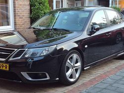 Zwart Gebruikt 2008 Saab 9-3 Aero Sedan | € 13.500