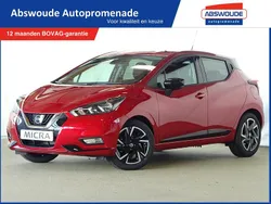 Rood Gebruikt 2021 Nissan Micra Hatchback | € 15.250 (Eerlijke prijs)