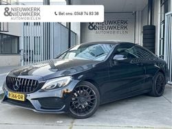 Zwart Gebruikt 2017 Mercedes C180 Premium Plus Coupé | € 23.799 (Eerlijke prijs)
