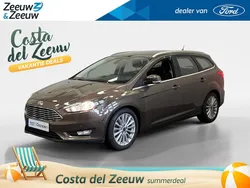 Bruin Gebruikt 2018 Ford Focus Titanium Stationwagen | € 11.440 (Eerlijke prijs)