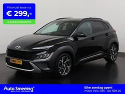 Zwart Gebruikt 2021 Hyundai Kona Premium SUV | € 23.895 (Eerlijke prijs)