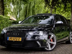 Zwart Gebruikt 2013 Audi RS4 Advanced Stationwagen | € 41.950