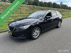 Zwart Gebruikt 2015 Mazda 6 Stationwagen | € 3.950