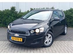 Zwart Gebruikt 2011 Chevrolet Aveo LT Hatchback | € 2.450 (Super prijs)