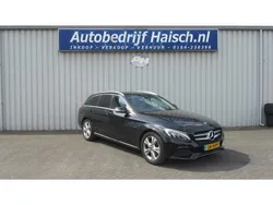 Zwart Gebruikt 2017 Mercedes C220 Stationwagen | € 13.950