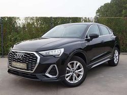Zwart Gebruikt 2021 Audi Q3 Sportback S-Line SUV | € 34.750 (Super prijs)