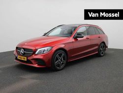 Rood Gebruikt 2021 Mercedes C300e Business Stationwagen | € 30.945 (Super prijs)