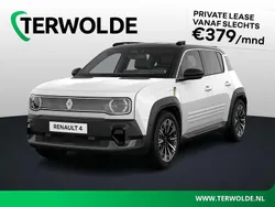 Wit, metallic lak Nieuw 2025 Renault 4 E-Tech Iconic SUV | € 37.240 (Eerlijke prijs)