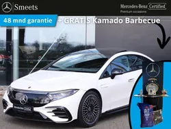 Wit, metallic lak Gebruikt 2022 Mercedes EQS450+ AMG line Hatchback | € 59.945 (Super prijs)