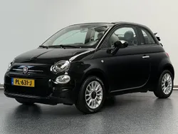 Zwart Gebruikt 2017 Fiat 500C Pop Cabriolet | € 9.950 (Eerlijke prijs)