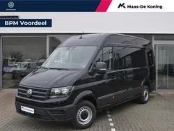 Zwart Nieuw 2024 VW Crafter Trendline Van | € 43.890 (Iets duurder)