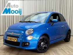 Blauw, metallic lak Gebruikt 2015 Fiat 500S Abarth Hatchback | € 7.450