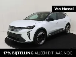 Blanc nacré + dakkleur noir étoilé (wit mica) Nieuw 2024 Renault Scénic Iconic MPV | € 51.290 (Eerlijke prijs)