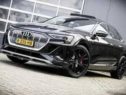 Zwart Gebruikt 2020 Audi e-tron Sportback S-Line SUV | € 28.940 (Eerlijke prijs)