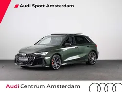 Groen, metallic lak Gebruikt 2025 Audi RS3 Sportback S-Line Hatchback | € 117.949