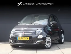 Zwart Gebruikt 2020 Fiat 500 Lounge Hatchback | € 12.445 (Eerlijke prijs)