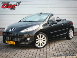 Zwart Gebruikt 2012 Peugeot 207 CC Griffe Cabriolet | € 10.980