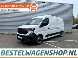 Wit Nieuw 2024 Renault Master Van | € 30.499 (Super prijs)
