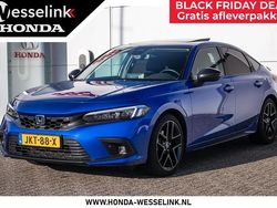 Blauw (metallic) Gebruikt 2022 Honda Civic Advance Hatchback | € 35.950 (Duur)