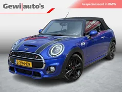 Blauw, metallic lak Gebruikt 2019 Mini John Cooper Works Cabriolet Cabriolet | € 29.750 (Goede deal)