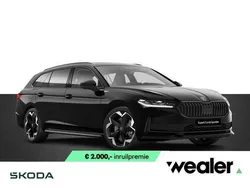 Zwart Nieuw 2025 Skoda Superb Business Line Stationwagen | € 56.090 (Iets duurder)