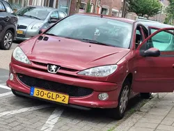 Rood Gebruikt 2008 Peugeot 206 Hatchback | € 2.500 (Eerlijke prijs)