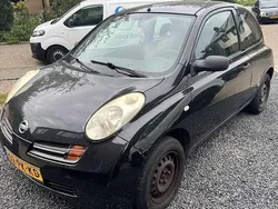 Zwart Gebruikt 2004 Nissan Micra Visia Hatchback | € 500 (Super prijs)