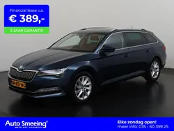 Lava blue metallic (0f0f) Gebruikt 2022 Skoda Superb Style Stationwagen | € 30.895 (Eerlijke prijs)